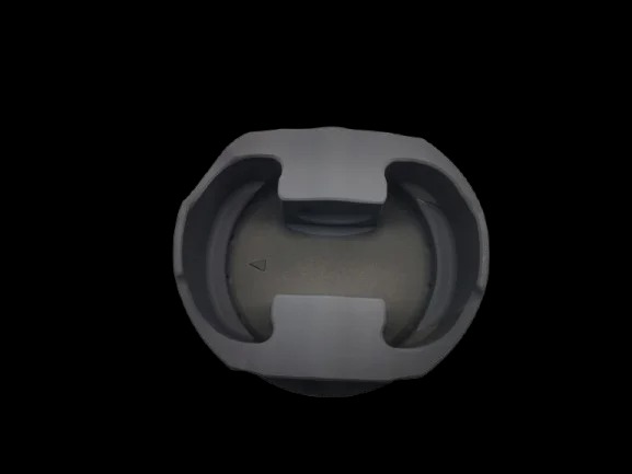 82.5mm 9.5 Compression Ratio Forged Piston with Double Coating for High Performance Engine